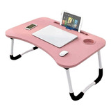 Mesa Portátil Dobrável Articulada Mdf Notebook Tablet