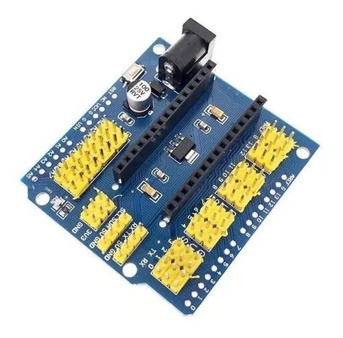 Base Para Arduino Nano Shield Sensor Expansion Multiusos