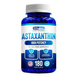 Astaxantina Organica 10mg Con 60 Softgels Hecho En Usa