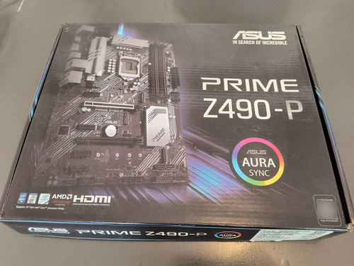 Motherboard Asus Prime Z490-p S1200 Intel Ddr4 Intel Z490