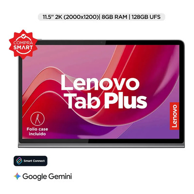 Tablet Tab Plus 11.5 Mediatek Helio G99 8gb Ram 128gb Lenovo Gris Luna | Envío gratis