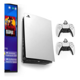 Soporte Base Pared Colgar Playstation 5 - Ps5 + 2 Sop Contro