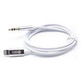 Cable Adaptador Jack 3.5mm Audio Para iPhone iPad iPod