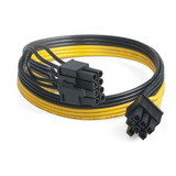 Cable Fuente Gpu 6 A 8 Pin Pcie Mother Mineria