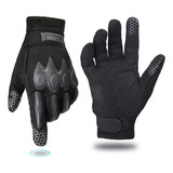 Guantes De Tacticos Proteccion Para Moto Táctil Anti Derrape