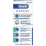 Fio Dental Superfloss Oral-b Expert Caixa 50 Unidades