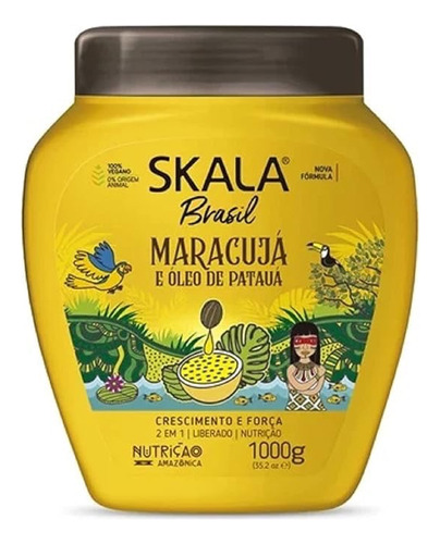 Skala Brasil Maracuja And Oleo De Pataua Crema Cabello 