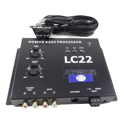 Ecualizador Carro JC Power LC22 Epicentro Restaurador de Bajos | Meses sin interés