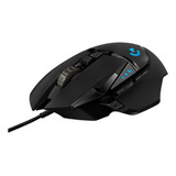 Mouse Gamer Logitech Serie G G502 Hero Negro 600dpi