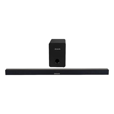 Barra De Sonido Aiwa Awsbh1w-w 2.1 Ch Bluetooth 120w Negro | Envío gratis