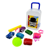 Kit Valija Mr Masa 6 Masas Plastilina Color Juego Niño Jt