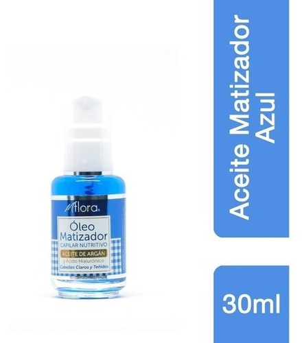 Flora® Aceite Matizador Azul 30ml Capilar