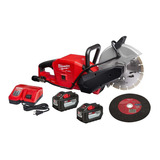 Sierra Circular M18 Fuel 9'' 2 Baterias 278622hd Milwaukee Color Rojo Frecuencia 60hz