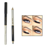 Lapiz Ojos Negro Y Blanco Profesional - g a $8900