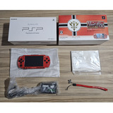 Sony Psp Neo Zeon Red Edition Raro Excelente Estado