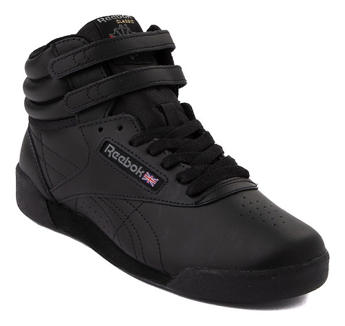 Bota Reebok Freestyle Hi Niños Negro - Onda Sports