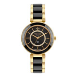 Relógio Feminino Technos Ceramic Sapphire Preto Prova D'água