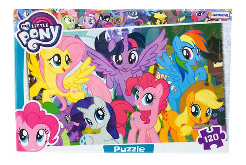 My Little Pony Puzzle 120 Pcs 22x32cm Tv Nvo 9312 Bigshop