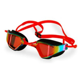 Goggles Natacion Adulto Modelo Terminator Rojo - Escualo