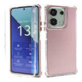 Funda 3 En 1 Para Redmi Note 13 4g Proteccion 360 Case Rudo