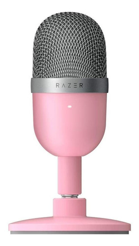 Microfono Razer Seiren Mini Supercardioid Quartz Pink