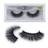 Pestañas Mink 3d Hair Naturales Cabello Rimel Extensiones 