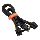 Yezriler Cable Pcie 8 Pines Fuente Alimentación Evga, Pcie 8