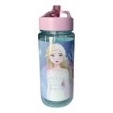 Botella Con Bombilla Frozen 500ml 