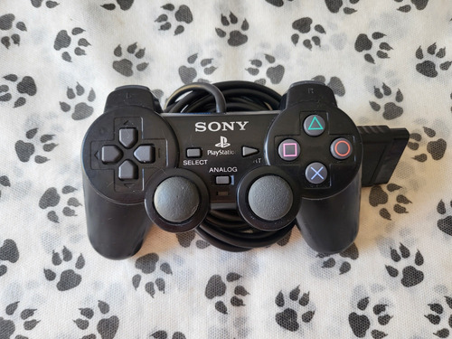 Controle Original Midnight Black Para Playstation 2