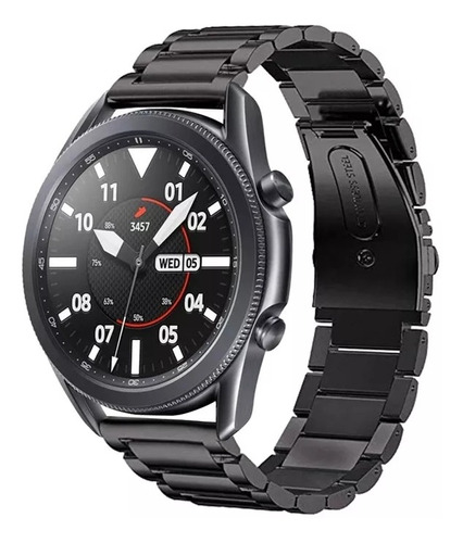 Correa Metálica Compatible Samsung Galaxy Watch 3 45mm Black