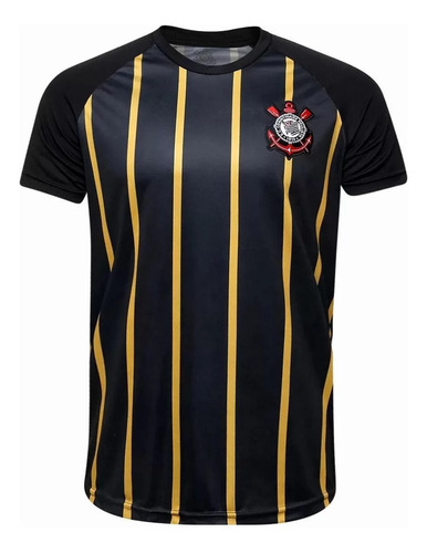 Camisa Corinthians Gold Nº10 Spr Licenciada Original
