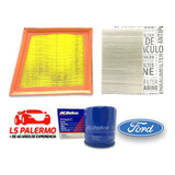 Kit De Filtros Aire Aceite Y Habitaculo Ford Fiesta Kinetic