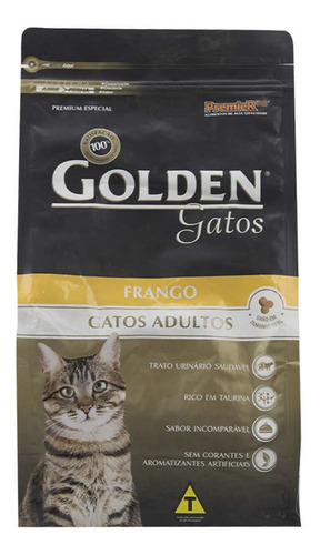 Ração Golden Fórmula Gatos Adultos Frango 3 Kg