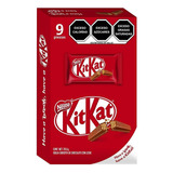 Kit Kat Chocolate Nestlé Con 9 Piezas De 41.5 Gr