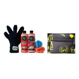 Kit Para Regalo Shampoo Wax Cherry +bolso Toxic Shine