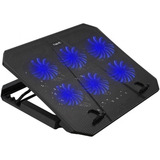 Base Regulable Para Notebook 4 Cooler Led Usb Hasta 17'