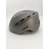 Casco Monopatin Bici Skate Bike E-bike Okn A Avant Motos Color Gris Talle Unico