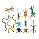 Insect Fun Modelo De Animal De Granja, Serpiente, Lagarto, H