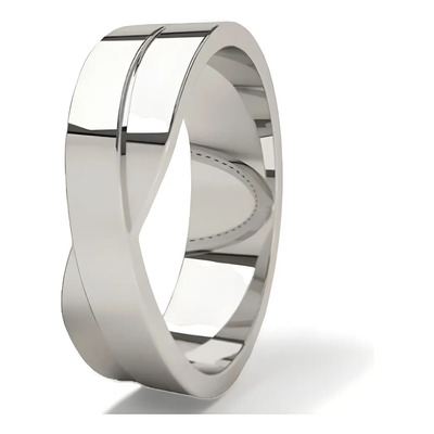 Anillo Boda En Plata Sterling, Una Argolla A Elegir. Color Caballero Talla 9.5