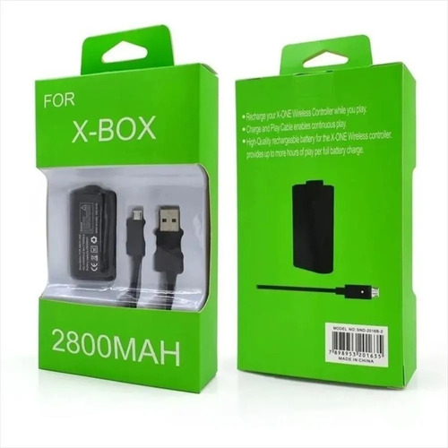 Kit Carga Y Juega Xbox One/x/s Cargador Kit De Juego | 2.8 M