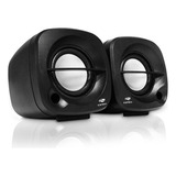 Speaker Caixa De Som 2.0 Sp-303bk C3tech 3w Rms Usb P2