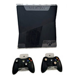 Soporte Base Pared Xbox 360 Slim + 2 Soportes De Control 