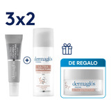 Kit Facial Dermaglós Ultra Estructura Dia + Noche + Ojos