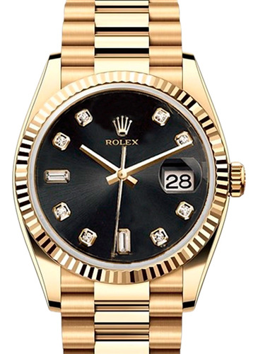 Reloj Rolex Datejust Gold - Oro - Dorado - Calendario