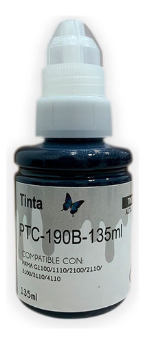 Botella De Tinta Compatible Canon 190b G1100 G2100