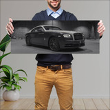 Cuadro 30x80cm Auto 2019 Rolls Royce Wraith Eagl 80