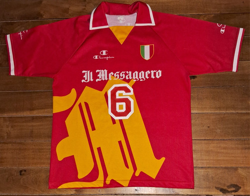 Camiseta De Porto Ravenna Voley De Italia 1990 #6 Timmons