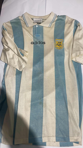 Camiseta Selección Argentina Afa Home 1994 Talle3 Mundial