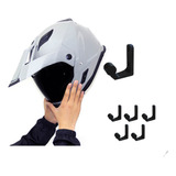 Pack De 5 Soportes De Casco Pared Para Moto Bicicleta