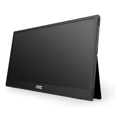 Monitor Portátil Aoc 15.6 16T3E Full Hd 1080p 60hz Negro | Meses sin interés